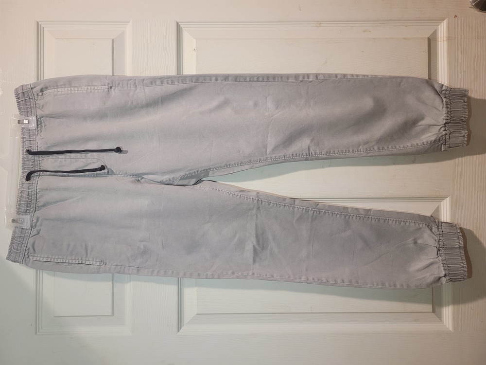 $$ SOLD American Eagle Men’s XS Stretch Jogger AE Gray Cotton Pants